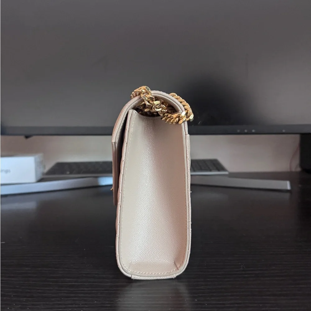 YSL Envelope bag in beige - Picture 4 of 10